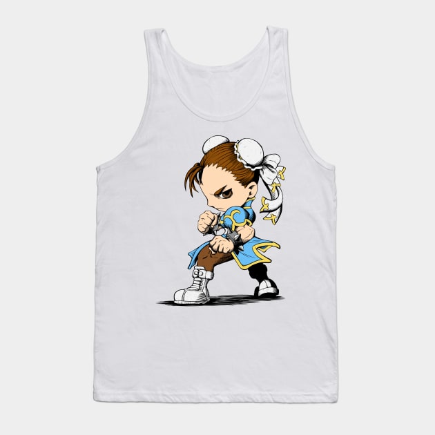 Chunli color Tank Top by Choose Your Char!!